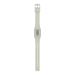 CASIO LF‑10WH POP Series Digital Watch – Slim Eco Resin Design, LED Backlight, Alarm, Stopwatch
