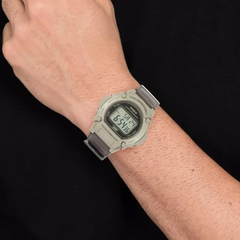 CASIO W-219HB Series Standard Digital Watch – Classic Retro Design, LED Backlight, Stopwatch, Alarm, 50M Water Resistance, Resin Case, Fabric Band, Long Battery Life – Men’s Casual Sports Digital Watch