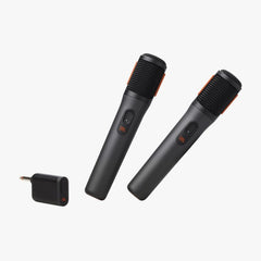 مجموعة ميكروفون لاسلكي JBL PARTYBOX مكونة من قطعتين