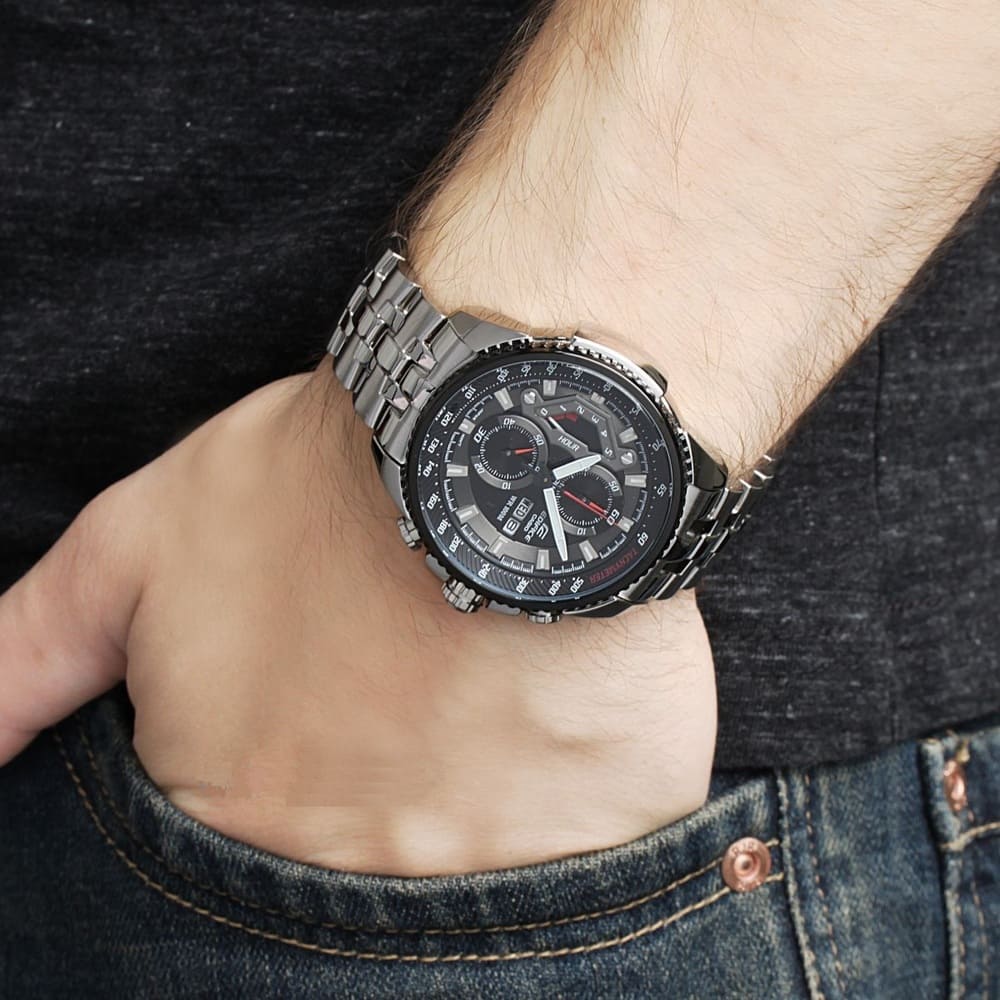 CASIO EDIFICE EF-558D-1AVUDF MODEL WATCHES - THE HAPPY BUY