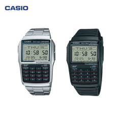 CASIO DBC-32-1ADF Data Bank Digital Watch – Classic Design, Memory Storage, Stainless Steel Band, Multi-Function Features, Water-Resistant
