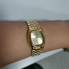 CASIO LTP-1169D Series Women’s Analog Watch – Stainless Steel Bracelet, Rectangular Dial, Quartz Movement, Elegant Classic Design, Water Resistant