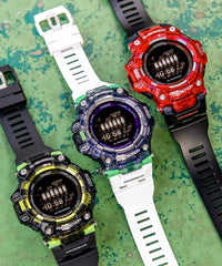 CASIO G-SHOCK GBD-100LM-1DR Men's Digital Bluetooth Sports Watch – G-SQUAD Series, Step Tracker, Shock Resistant, 200M Water Resistant, Black & Lime