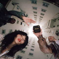 Marshall Willen Compact Portable Bluetooth Speaker – IP67 Waterproof & Dustproof, 15+ Hour Battery, Stack Mode, Built-In Mic, Strap Mount, USB-C Fast Charge