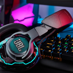 سماعة رأس احترافية للألعاب JBL QUANTUM ONE سلكية بمنفذ USB للكمبيوتر الشخصي مع رأس