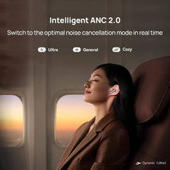 HUAWEI FreeBuds Pro 2 True Wireless Earbuds – Co-Engineered with Devialet, Hybrid ANC 2.0, Hi-Res Wireless (LDAC), Triple Mic + Bone Voice Pickup, Dual-Device, 30H Battery, IP54