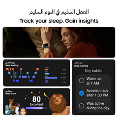 Samsung Galaxy Fit 3 Smart Watch R390 – AMOLED Display, Fitness & Health Tracker, Heart Rate Monitor, Sleep Tracking, 5ATM Waterproof, Long Battery Life