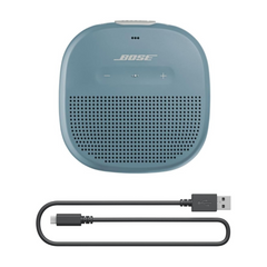 Bose SoundLink Micro Portable Bluetooth Speaker – Powerful Bass, IP67 Waterproof & Dustproof, Tear-Resistant Strap, 6-Hour Battery, Built-In Mic, USB-C, Party Mode