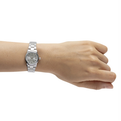 CASIO LTP-V002D Series Women’s Analog Watches – Silver Stainless Steel, Classic Dial, Quartz Movement, Water Resistant, Elegant Everyday Timepiece