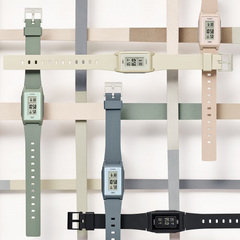 CASIO LF‑10WH POP Series Digital Watch – Slim Eco Resin Design, LED Backlight, Alarm, Stopwatch