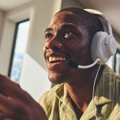 سماعة الألعاب السلكية JBL QUANTUM 100 M2 فوق الأذن