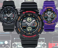 ساعات كاسيو جي-شوك GA-140-1A4DR النموذجية