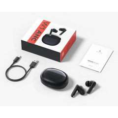 Haylou W1 ANC True Wireless Earbuds – Balanced Armature + 10 mm Dynamic Drivers, ‑45 dB ANC, 35 H Battery, Bluetooth 5.3
