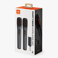 مجموعة ميكروفون لاسلكي JBL PARTYBOX مكونة من قطعتين