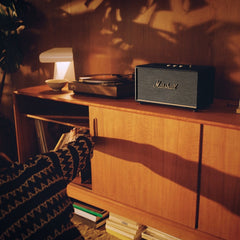 Marshall Stanmore III Wireless Bluetooth Home Speaker – Iconic Stereo Sound, Re-Engineered 3-Way System, Dynamic Loudness, Bass & Treble Knobs, Bluetooth 5.2 (LE Audio Ready), RCA & 3.5mm Inputs