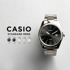 CASIO MTP-1302D Men’s Analog Watch – Stainless Steel Case & Bracelet, Classic Styling & Date Function