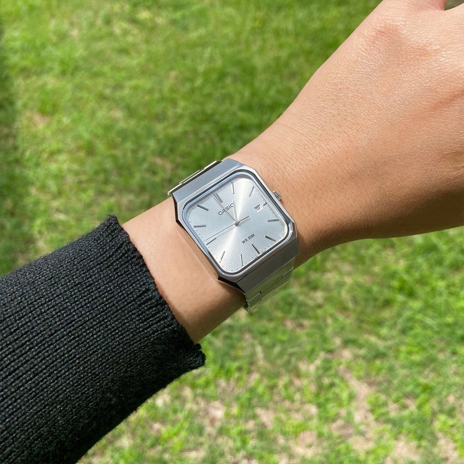 CASIO MTP-B185B Series Men’s Analog Watch – Black IP Stainless Steel, Minimalist Dial, Quartz Accuracy, Water Resistant - THE HAPPY BUY