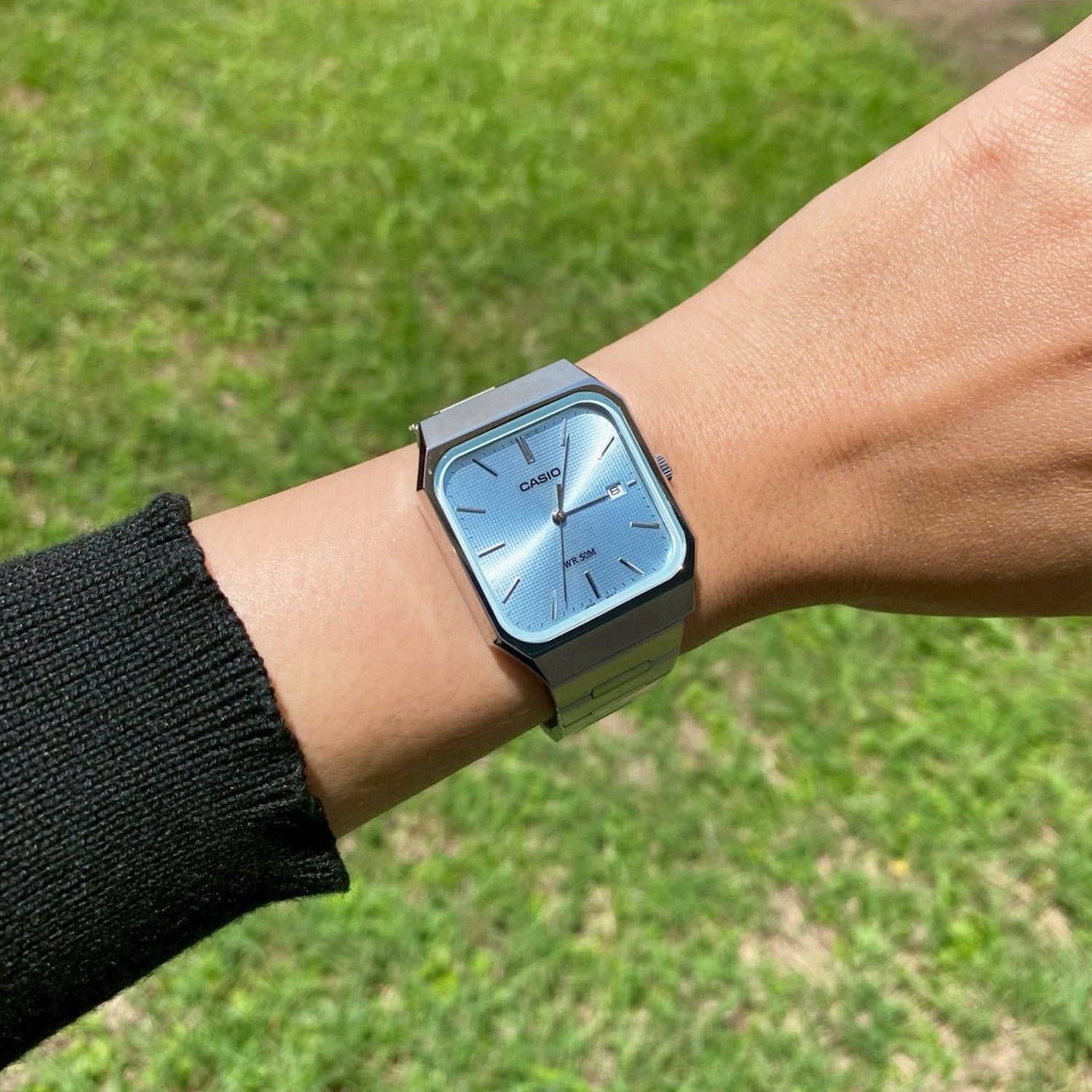 CASIO MTP-B185B Series Men’s Analog Watch – Black IP Stainless Steel, Minimalist Dial, Quartz Accuracy, Water Resistant - THE HAPPY BUY