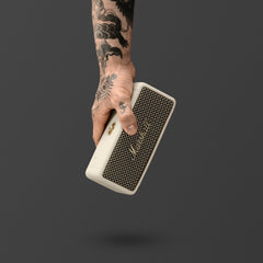 Marshall Emberton II Compact Portable Bluetooth Speaker – True Stereophonic 360° Sound, 30+ Hour Battery, IP67 Waterproof & Dustproof, Stack Mode, USB-C Fast Charging