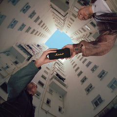 Marshall Emberton II Compact Portable Bluetooth Speaker – True Stereophonic 360° Sound, 30+ Hour Battery, IP67 Waterproof & Dustproof, Stack Mode, USB-C Fast Charging