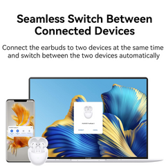 HUAWEI FreeBuds 5 Earbuds – Open-Fit ANC, Hi-Res Wireless (LDAC), Dual-Device Multipoint, IP54, Fast Charge, Up to 30-Hour Battery