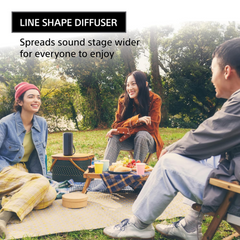 Sony SRS-XE200 Portable Bluetooth Speaker – IP67 Waterproof & Dustproof, 16-Hour Battery, Line-Shape Diffuser, Party Connect, Bluetooth 5.2