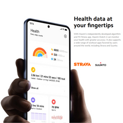 Xiaomi Watch 2 (Global) Smart Watch – 1.43″ AMOLED, Wear OS by Google, Snapdragon W5+ Gen 1, Dual-Band L1+L5 GPS, 32GB Storage, 5ATM, Up to 65-Hour Battery