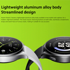 Xiaomi Watch 2 (Global) Smart Watch – 1.43″ AMOLED, Wear OS by Google, Snapdragon W5+ Gen 1, Dual-Band L1+L5 GPS, 32GB Storage, 5ATM, Up to 65-Hour Battery