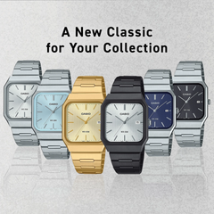 CASIO MTP-B185B Series Men’s Analog Watch – Black IP Stainless Steel, Minimalist Dial, Quartz Accuracy, Water Resistant - THE HAPPY BUY