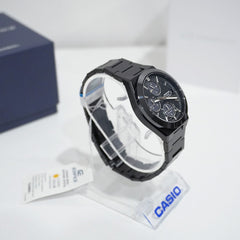 CASIO EDIFICE EFS-S650DC-1ADF Men’s Solar Chronograph – Ceramic Bezel, Sapphire Crystal, Black Ion-Plated Stainless Steel, Date, 100M Water Resistant