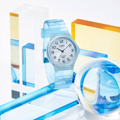 CASIO MQ-24S POP Series Analog Watch – Minimalist Unisex Design, Quartz Movement, Resin Band, Lightweight Casual Style, Water Resistant