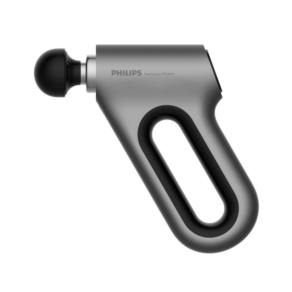 Philips massage gun on a white background