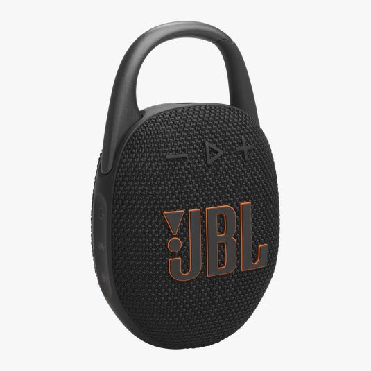JBL Clip 5 Ultra-Portable Bluetooth Speaker – IP67 Waterproof/Dustproof, 12-Hour Battery + Playtime Boost, Wide Carabiner, PartyBoost, App EQ