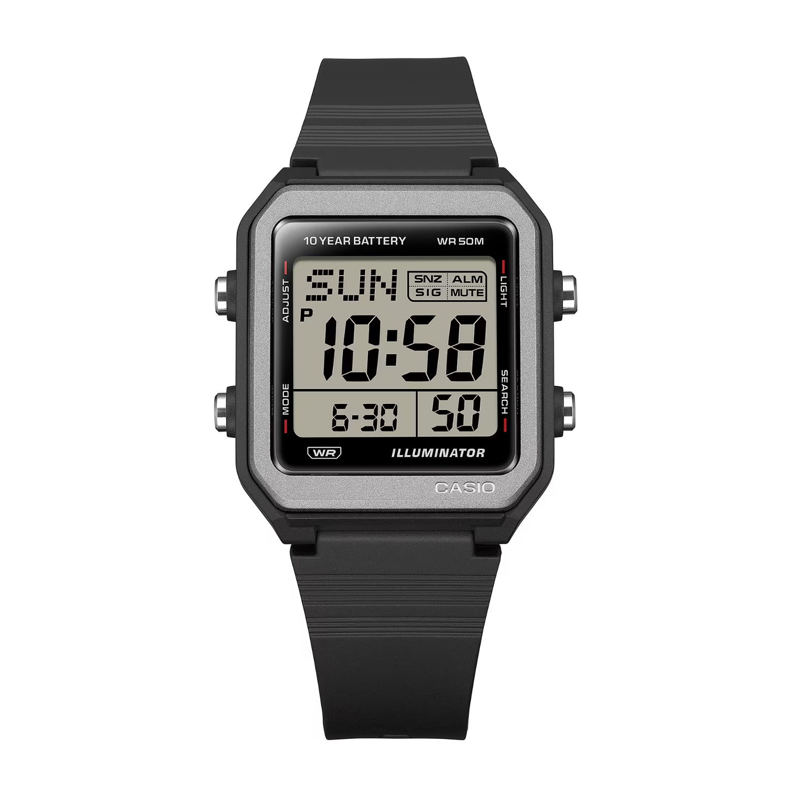 CASIO W-221H Series Men's Digital Watches – Stylish, Water Resistant & Durable