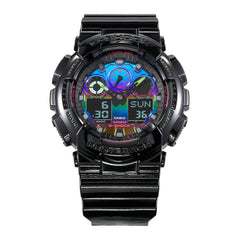 CASIO G-SHOCK GA-100RGB-1ADR MODEL WATCHES