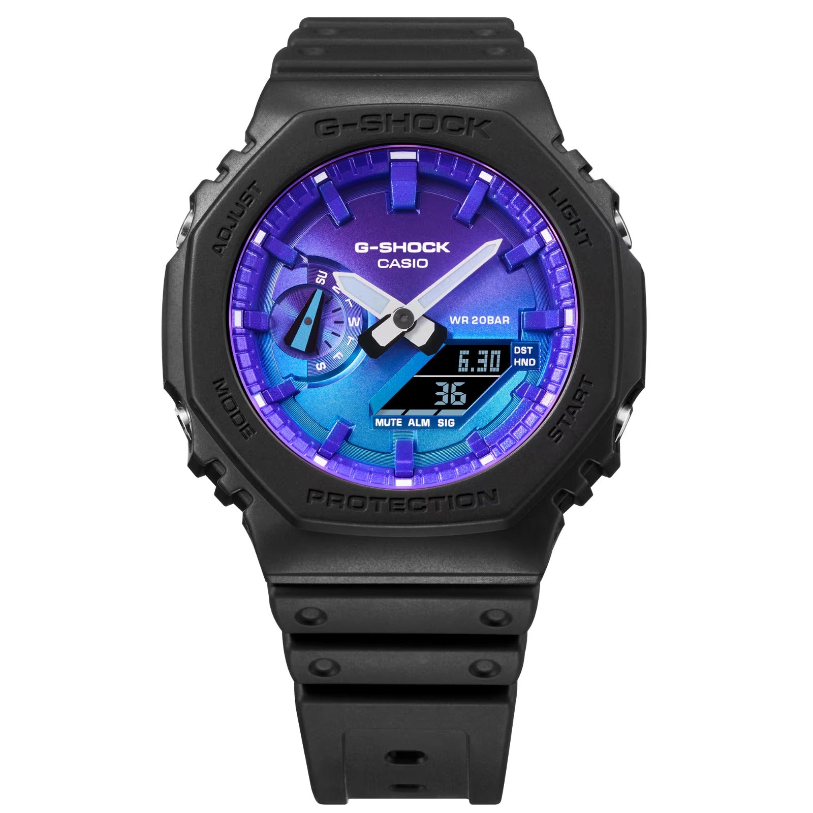 CASIO G-SHOCK GA-2100FL-1A MODEL WATCHES
