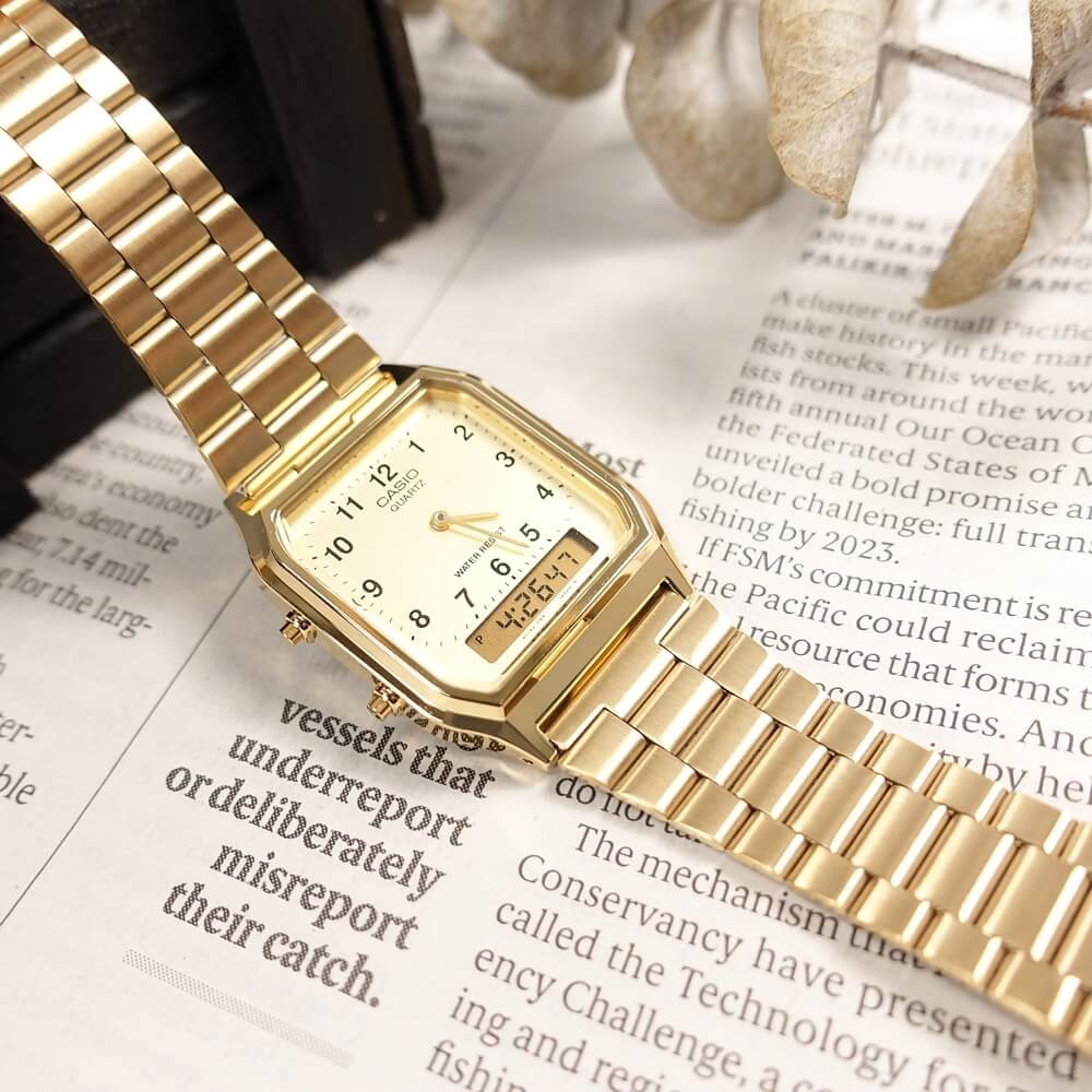 CASIO AQ-230GA-9BMQ MODEL VINTAGE WATCHES