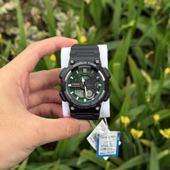 CASIO AEQ-110W-3A2VDF Men's Digital Watch – Stylish, Durable & Water Resistant