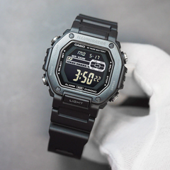 CASIO MWD-110HB-1BVDF Digital Men's Watch – Rugged Military Style, Large Display, LED Light, 100m Water Resistant
