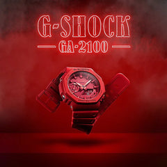 CASIO G-SHOCK GA-2100-4ADR MODEL WATCHES