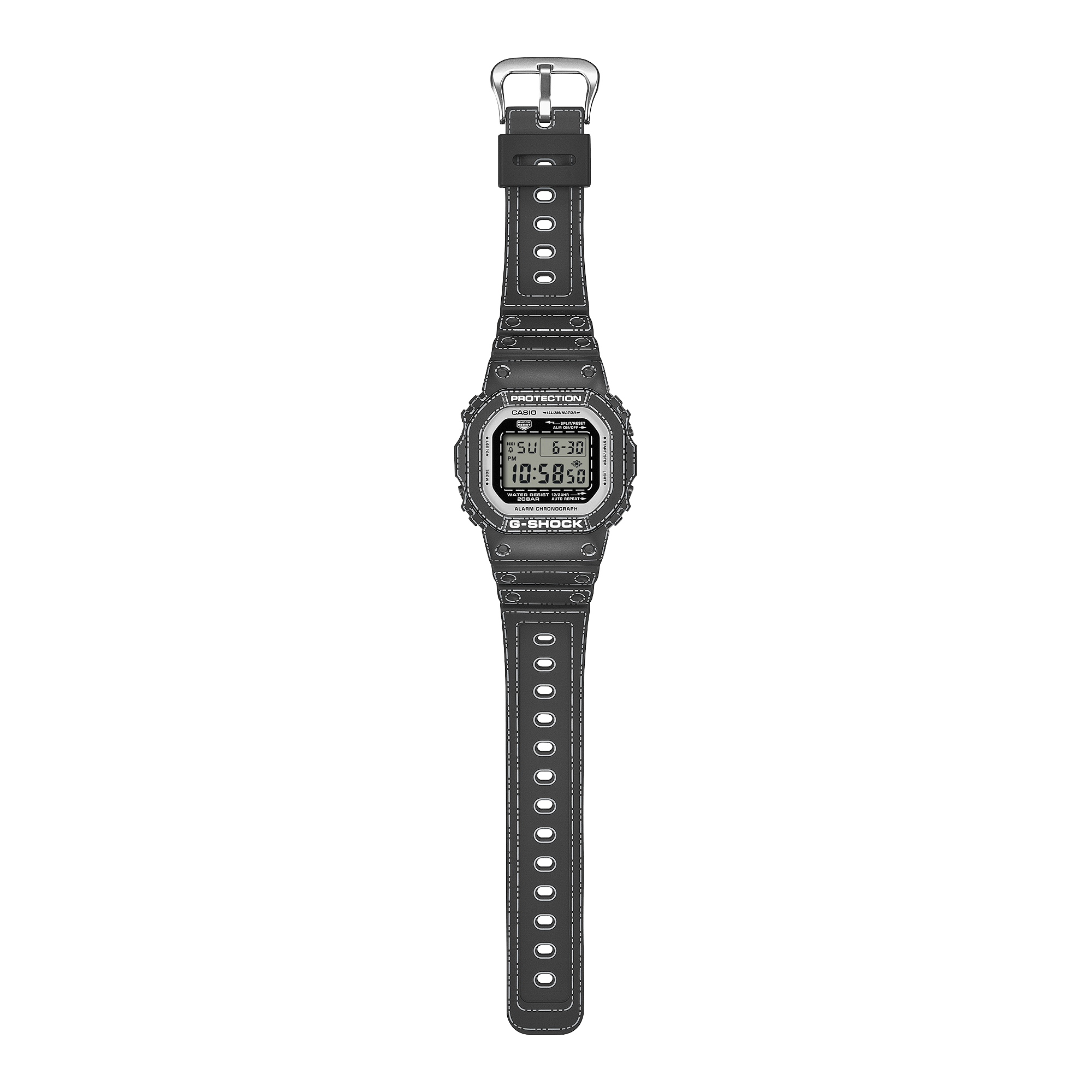 Casio G-SHOCK DW-5600RGM-1DR Digital Watch for Men | Shock Resistant | 200M Water Resistant | LED Backlight | Stopwatch & Countdown Timer | Black Resin Strap