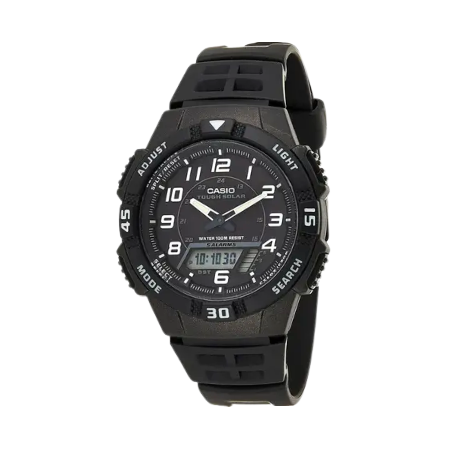 CASIO AQ-S800W-1EVDF MODEL ANALOG-DIGITAL SOLAR WATCHES