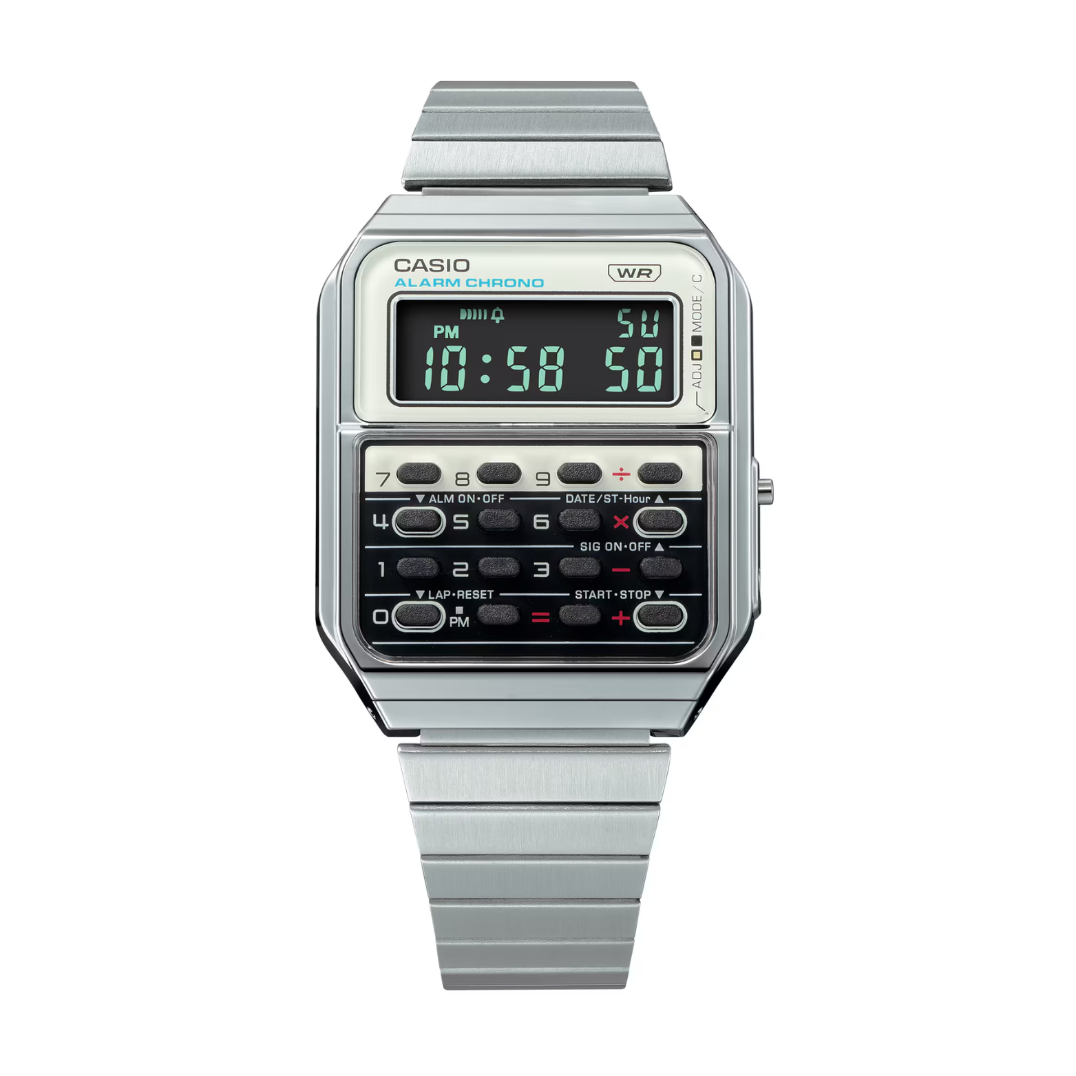 CASIO CA-500WE-7BDF MODEL DIGITAL CALCULATOR VINTAGE WATCHES