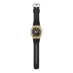CASIO G-SHOCK GBM-2100CX-9ADR G-STEEL Analog Digital Men's Watch Gold Ion Plated Bezel Solar Powered Bluetooth 200M Water Resistant