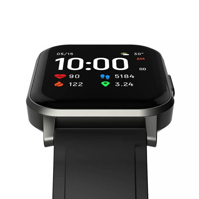 Haylou LS02 Global Smart Watch – 1.4” HD Display, 12 Sport Modes, Heart Rate & Sleep Monitoring, Bluetooth 5.0, 20-Day Battery, IP68 Waterproof – For Android & iOS Devices