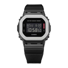 CASIO G-SHOCK GM-5600BM-1DR Digital Men's Watch Black Ion Plated Metal Bezel Resin Strap 200M Water Resistant