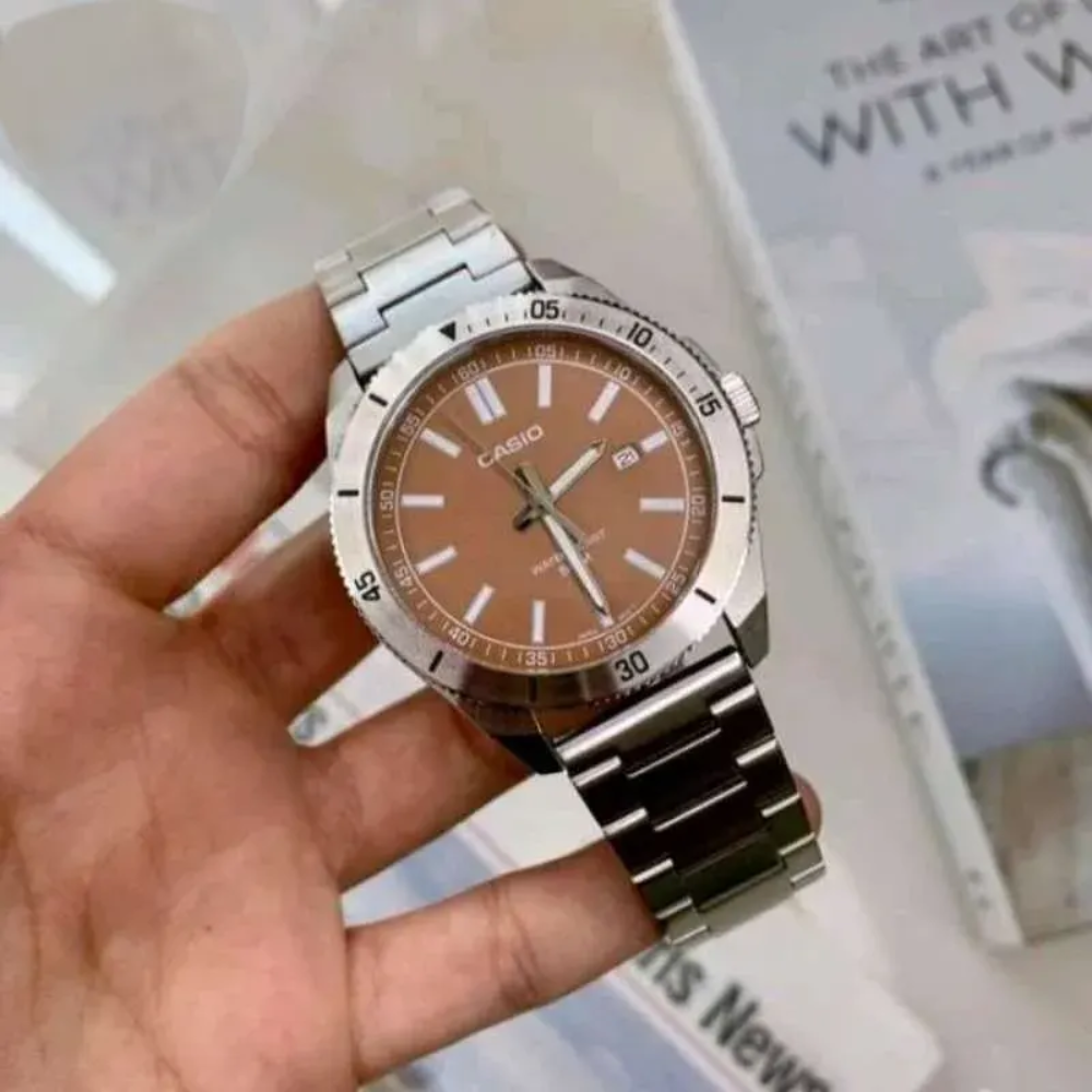 CASIO MTP-B155D-5EVDF MODEL STANDARD ANALOG MEN'S WATCHES