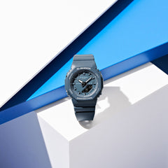CASIO G-SHOCK GMA-P2100BA-2ADR Analog Digital Women's Watch Blue Resin Strap 200M Water Resistant