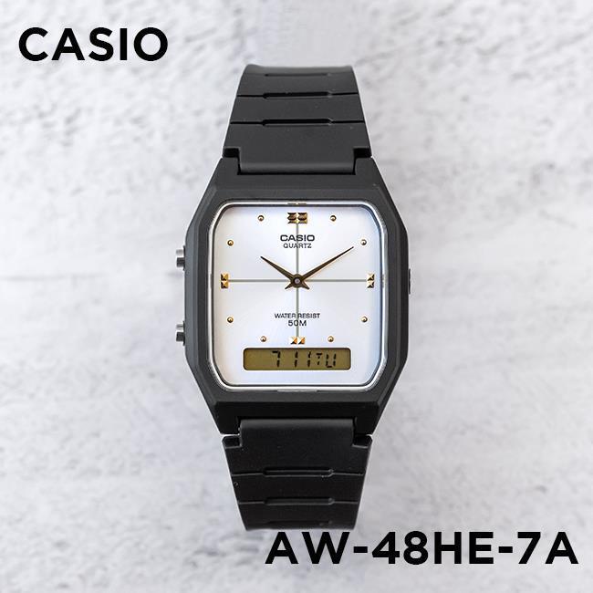 CASIO AW-48HE-7AVDF MODEL ANALOG-DIGITAL COMBINATION WATCHES