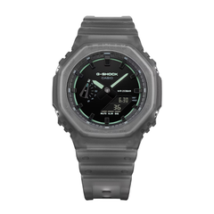 CASIO G-SHOCK GA-2100K-1ADR Analog Digital Men's Watch Black Resin Strap 200M Water Resistant